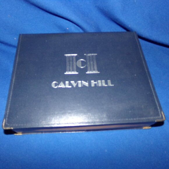 Vintage Blue Calvin Hill Empty Decorative Treasure Storage Box - Fake Book - Picture 5 of 11